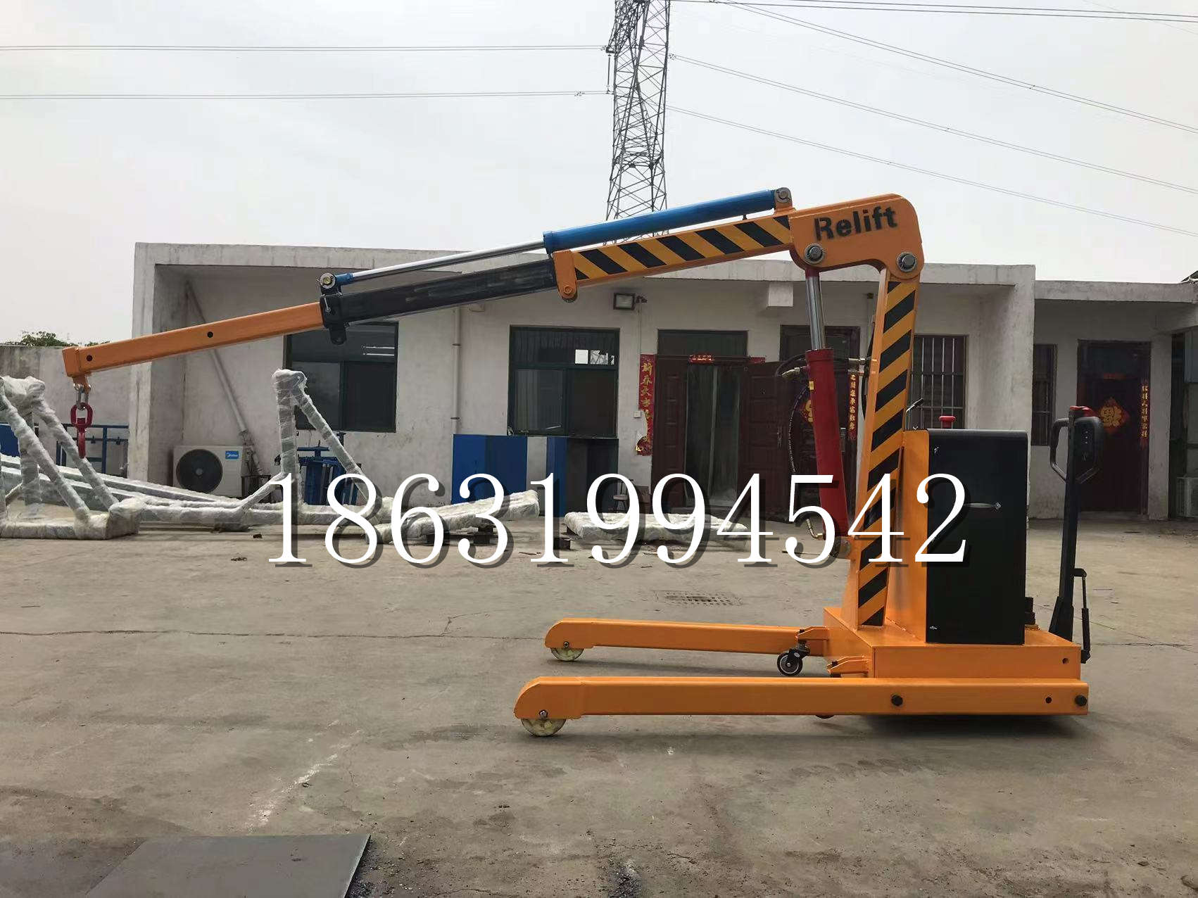 兰屿乡久征定做3吨三轮随车吊 农用园林绿化移树吊 平板工程用小吊机